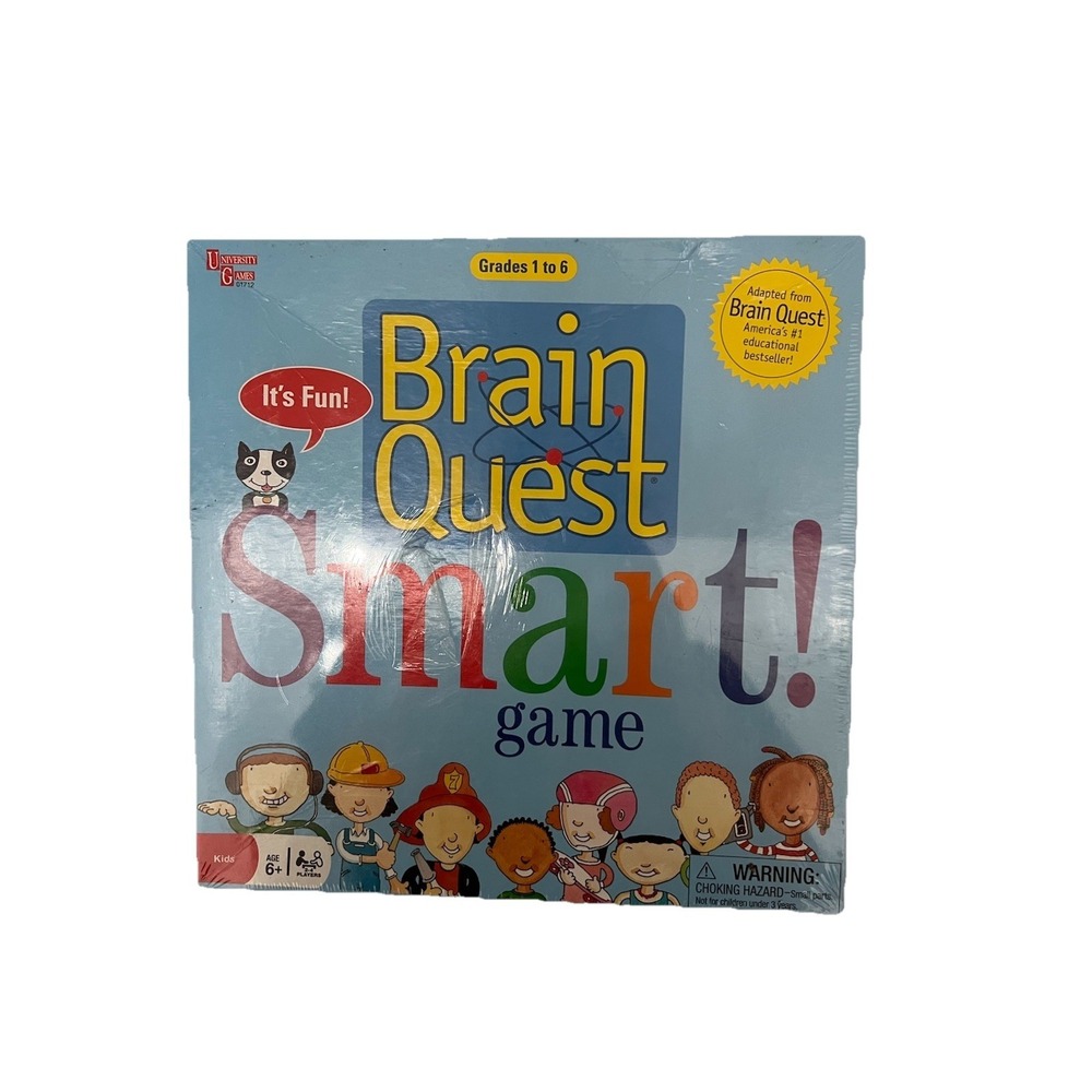 (327/1)NEW SEALED BRAIN QUEST SMART GAME 2010 UNIVERSITY GAMES